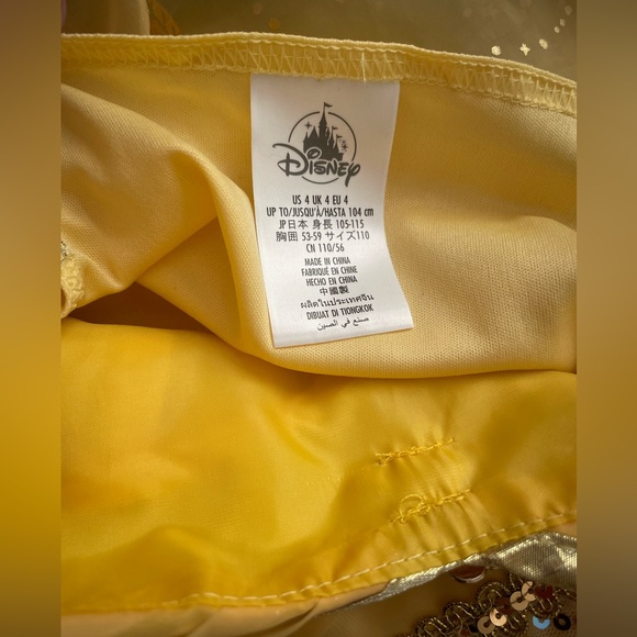 Disney Belle costume size 4 - Picture 3 of 6